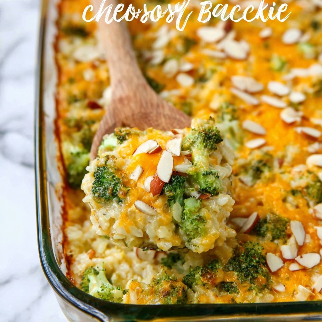 Cheesy Broccoli Rice Bake Recipe - Recipe Image