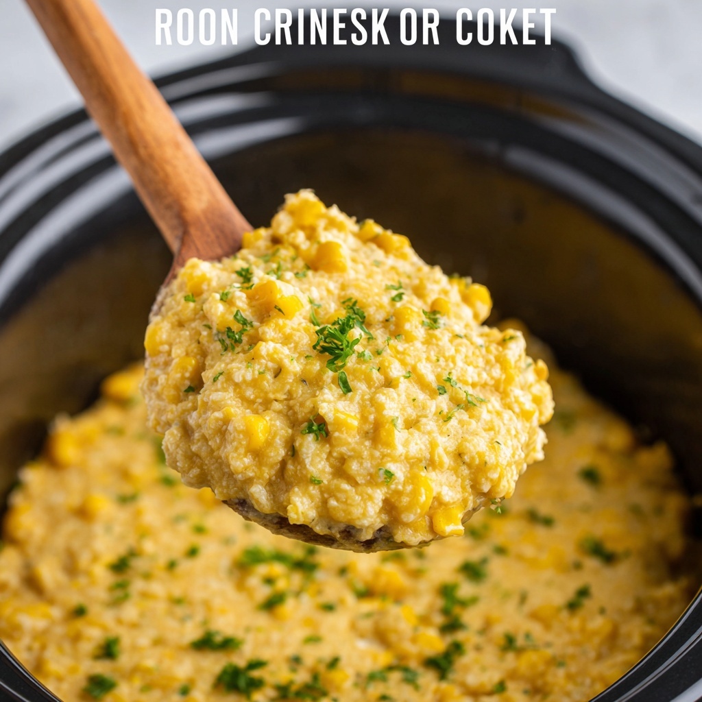 Crock Pot Corn Casserole Recipe - Recipe Image