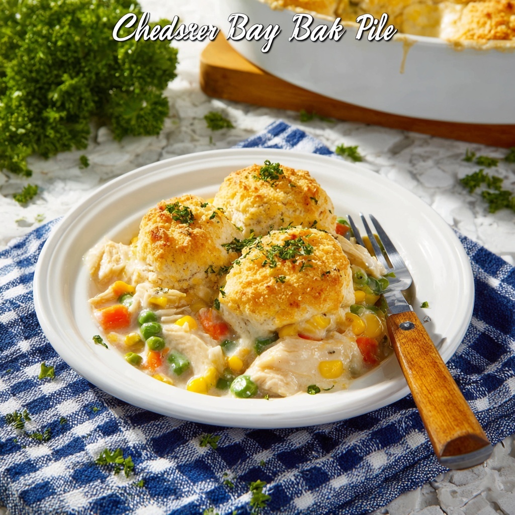 Cheddar Bay Chicken Pot Pie Recipe - Recipe Image