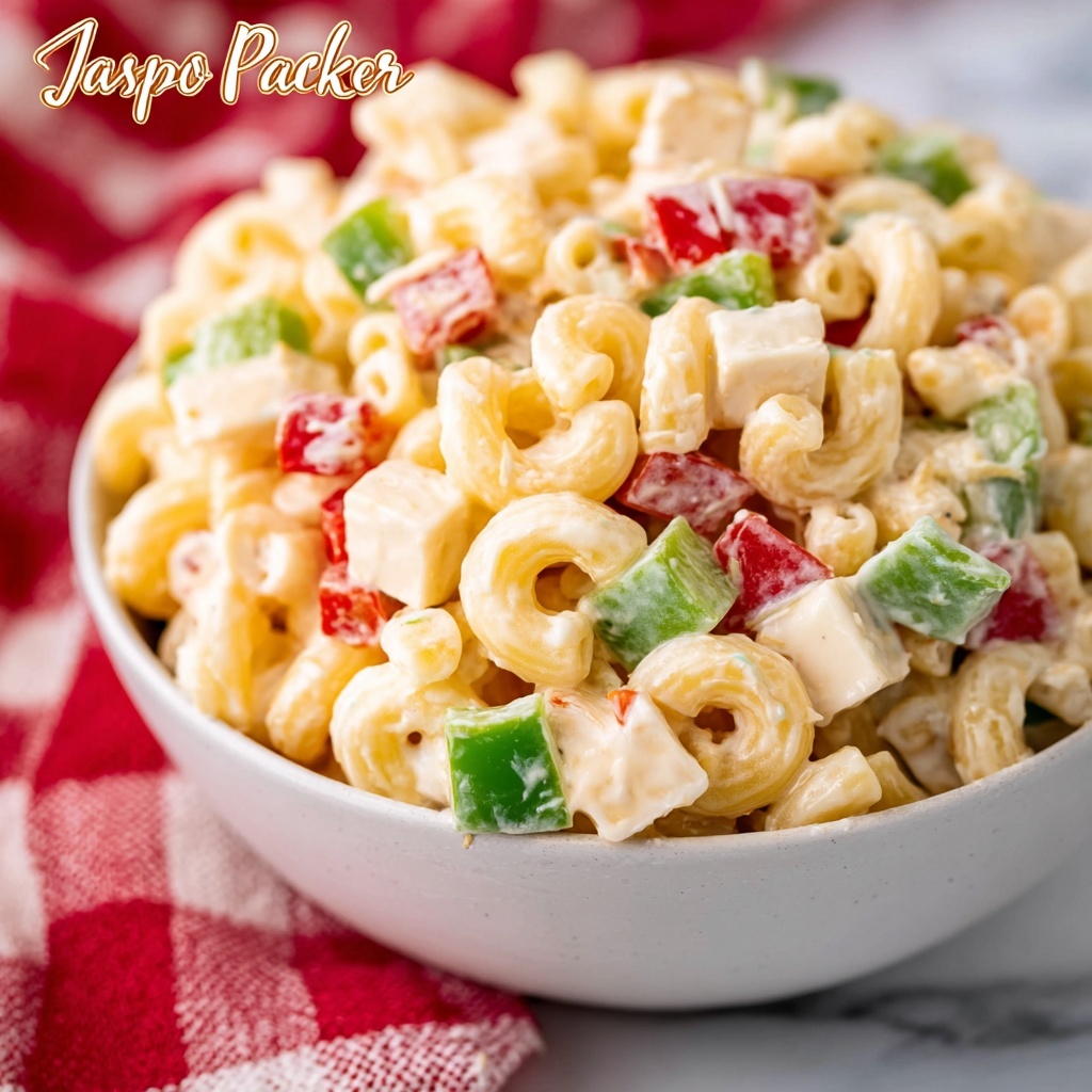Pepper Jack Pasta Salad Recipe - Recipe Image