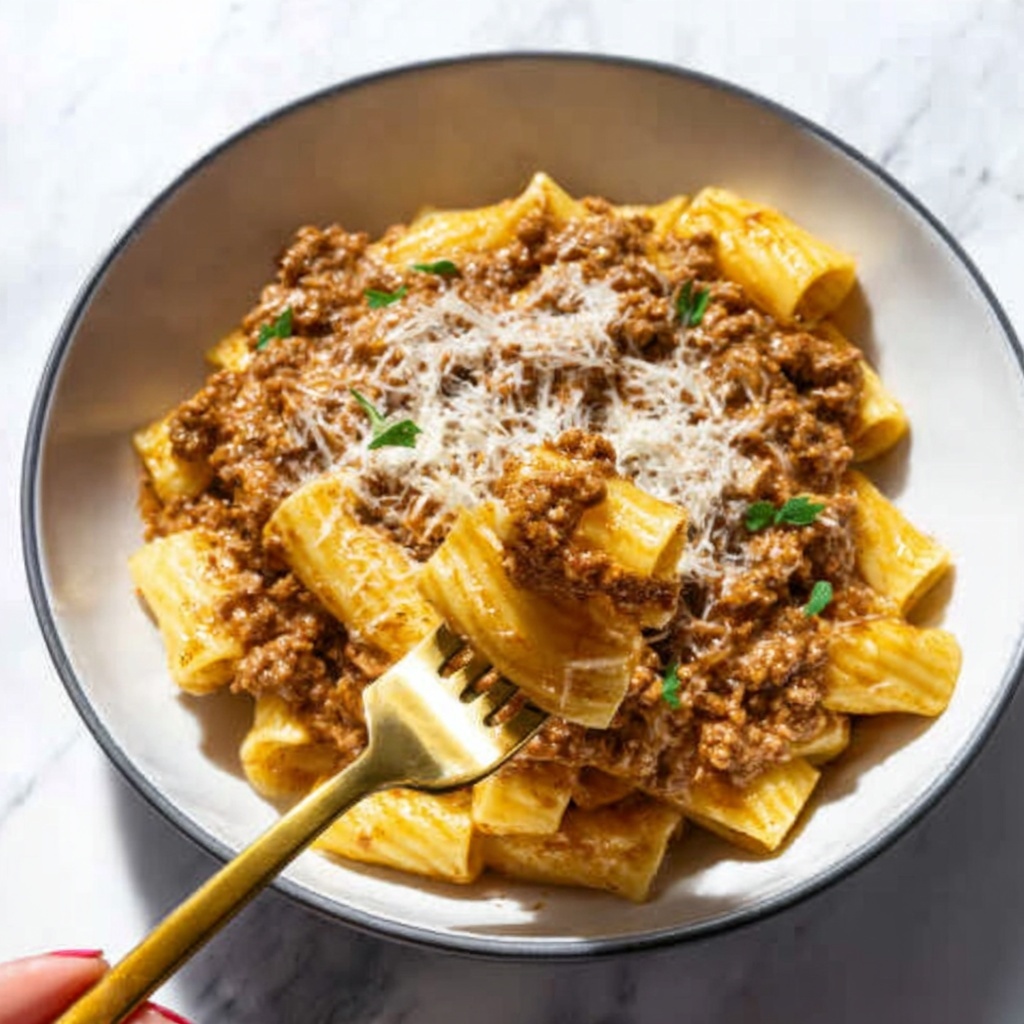 Pesto Beef Pasta Recipe - Recipe Image