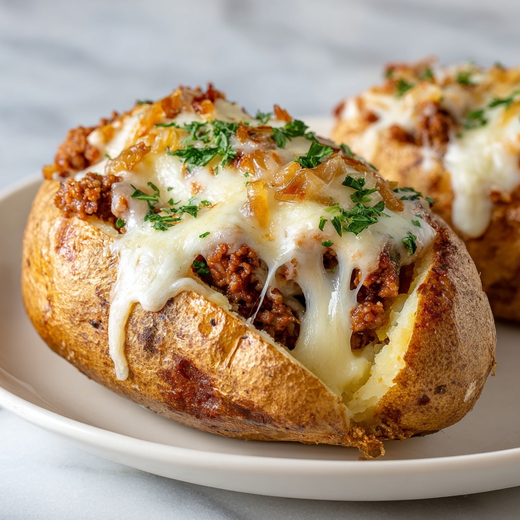 Cheesy French Onion Meatball Subs Recipe - Recipe Image