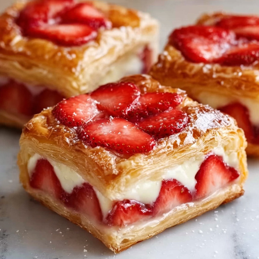 Strawberry Danish Recipe - Recipe Image
