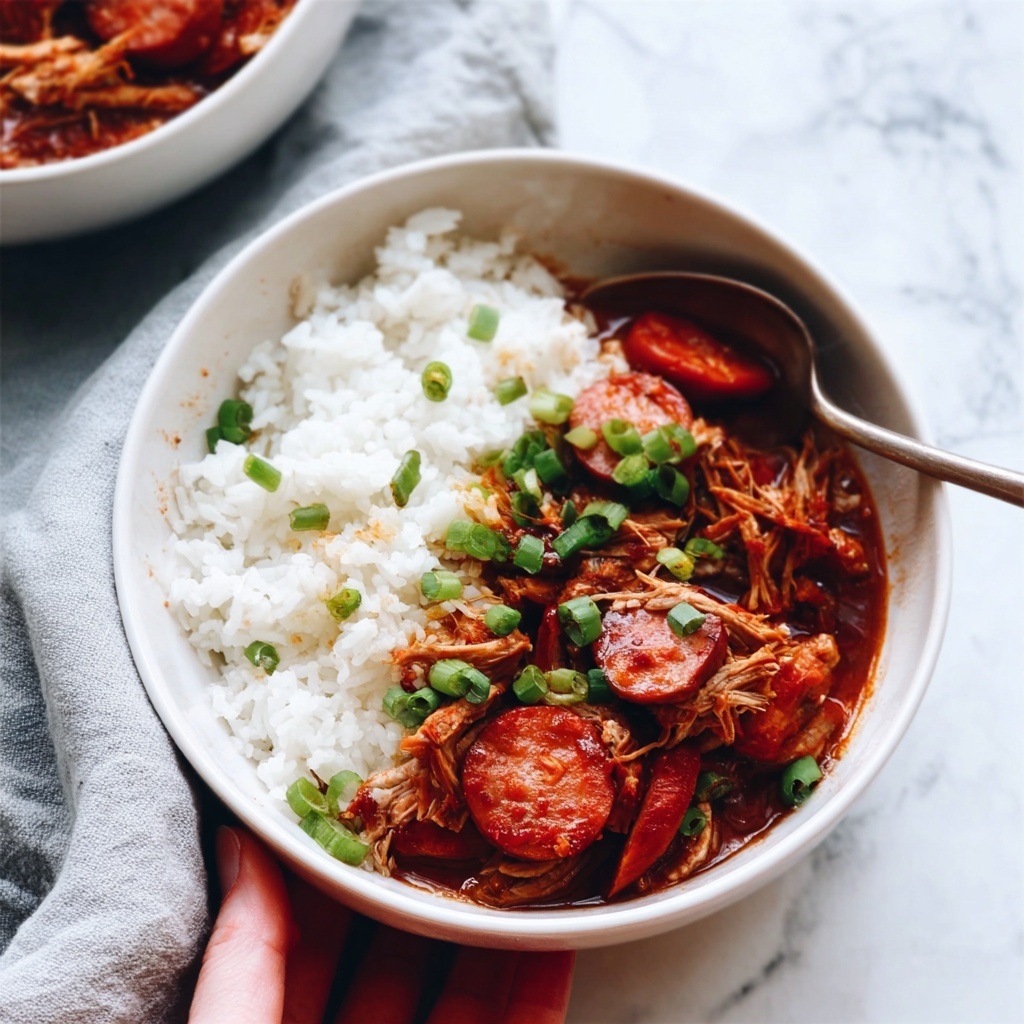 Instant Pot Creole Chicken and Sausage Recipe - Recipe Image