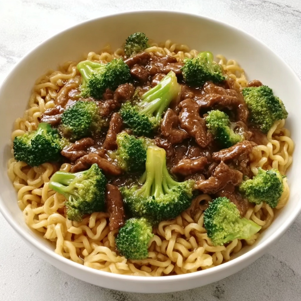 Beef and Broccoli Lo Mein Recipe - Recipe Image
