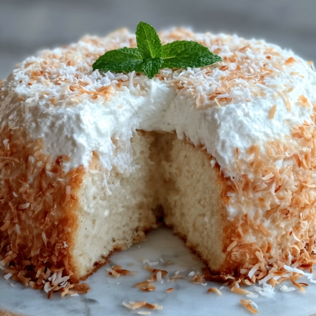Coconut Cloud Cake Recipe - Recipe Image