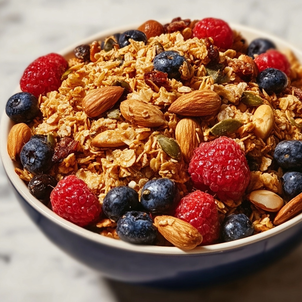 Healthy Homemade Granola Recipe - Recipe Image