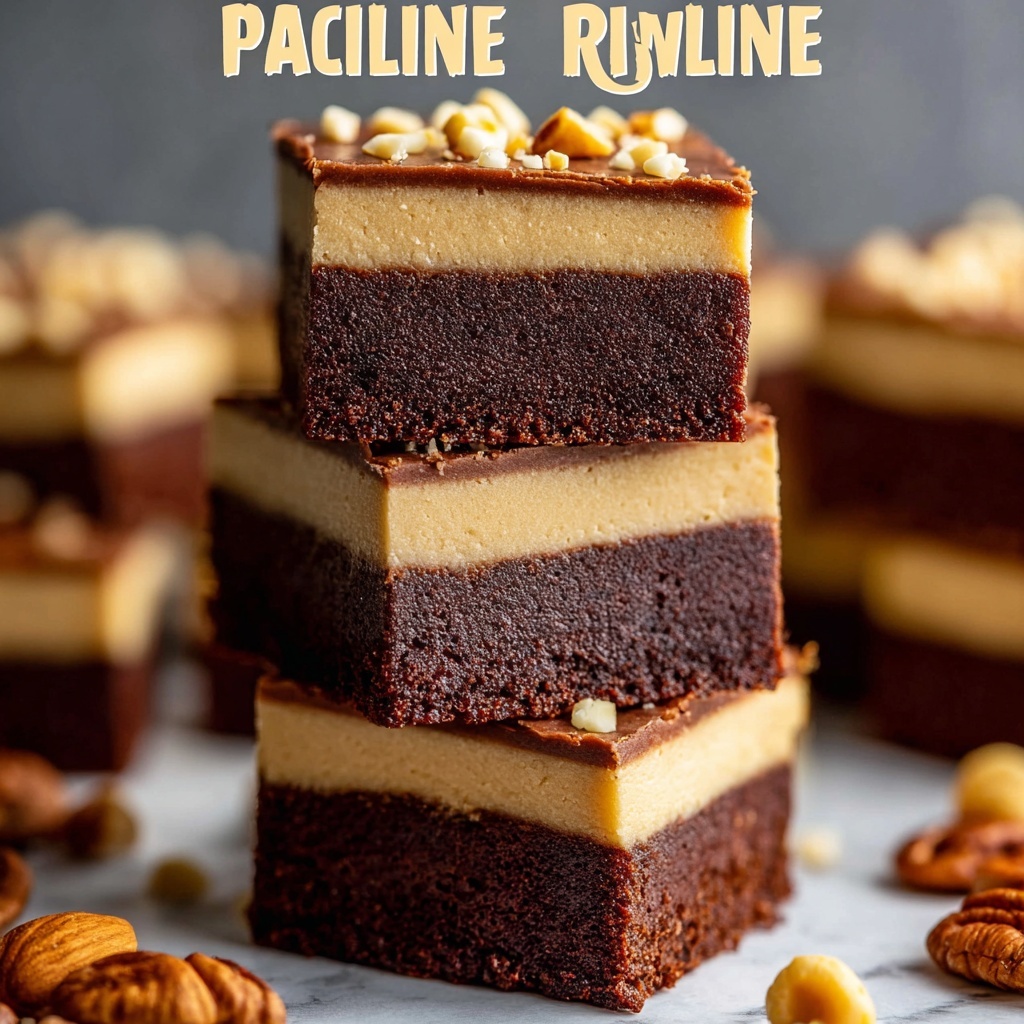 Praline Brownies Recipe - Recipe Image