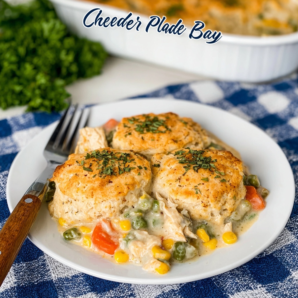 Cheddar Bay Chicken Pot Pie Recipe - Recipe Image