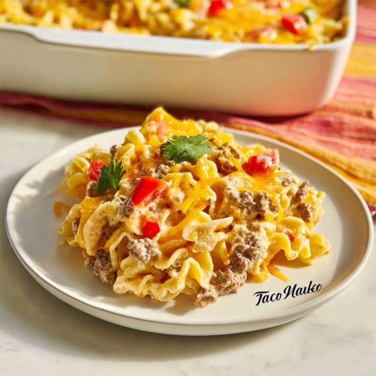 Taco Noodle Bake Recipe