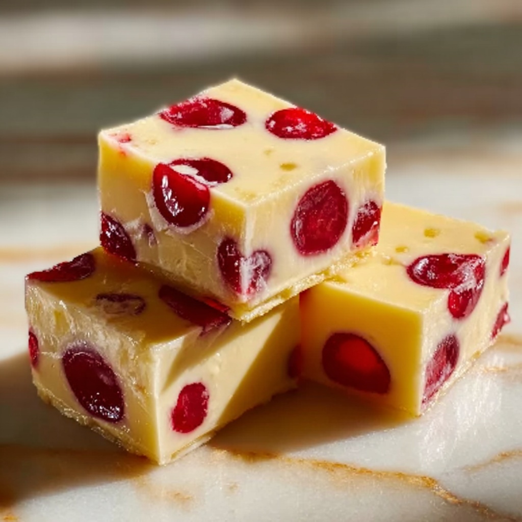 Pineapple Upside Down Cake Fudge Recipe - Recipe Image