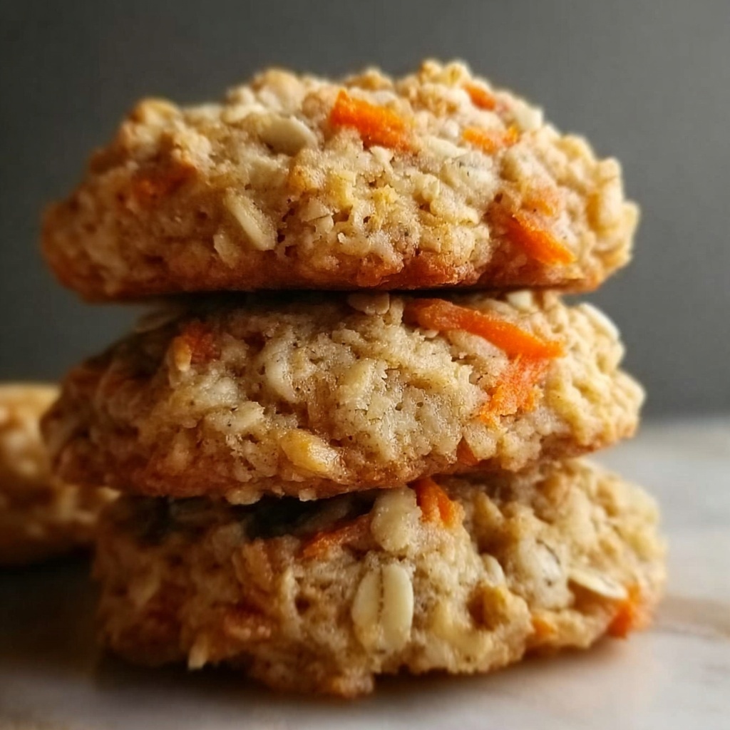Carrot Cake Cookies Stuffed with Cream Cheese Recipe - Recipe Image