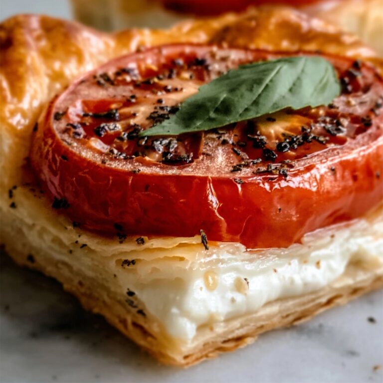 Caprese Puff Pastry Bundles Recipe