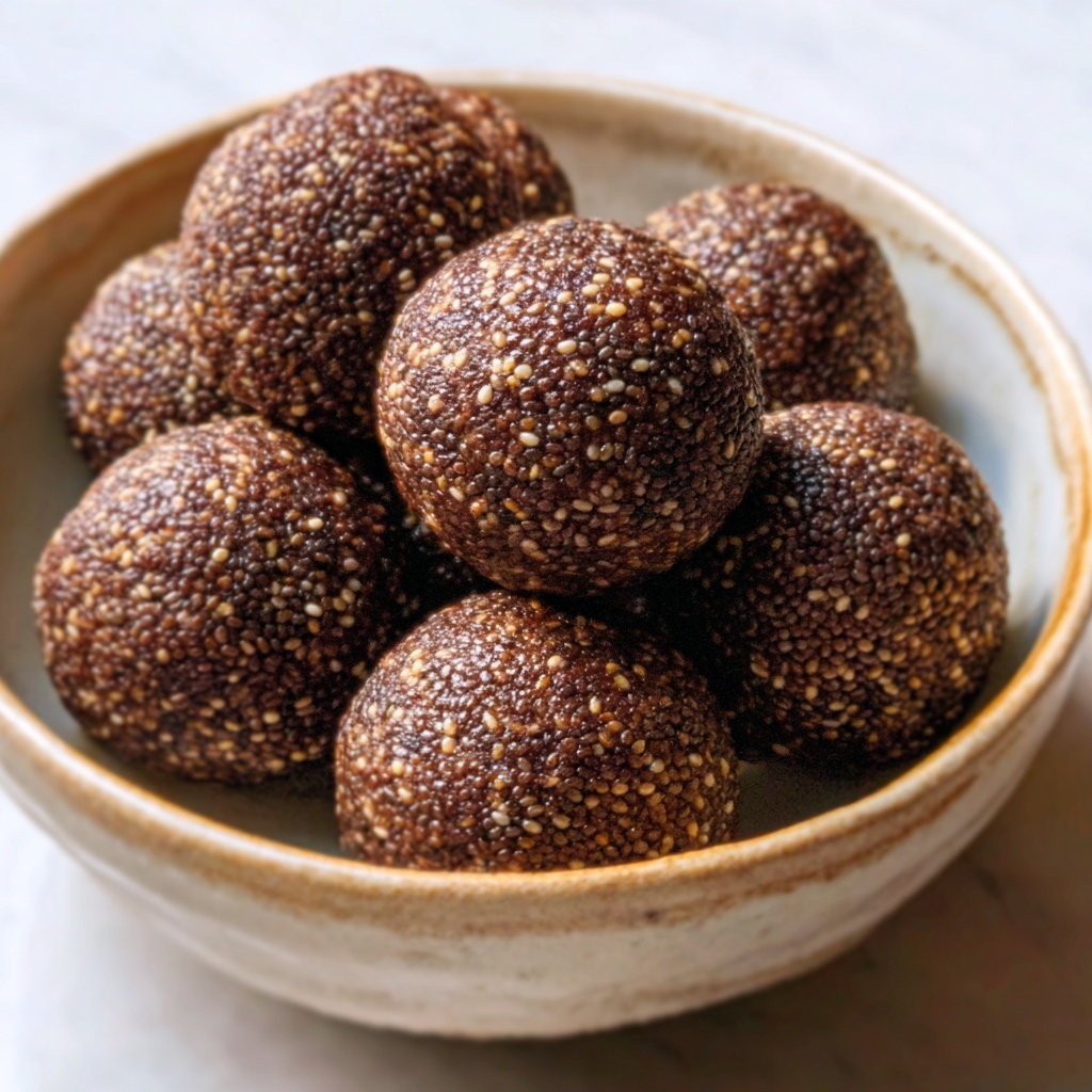 Wholesome Chocolate Bliss Balls Recipe - Recipe Image