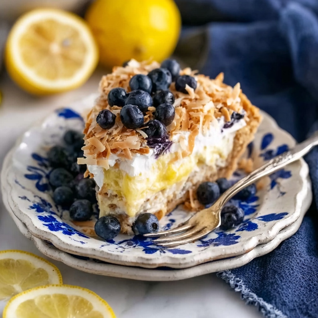 Lemon Blueberry Baked Oatmeal Recipe - Recipe Image