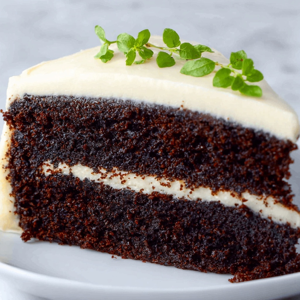 Chocolate Guinness Cake with Cream Cheese Frosting Recipe - Recipe Image