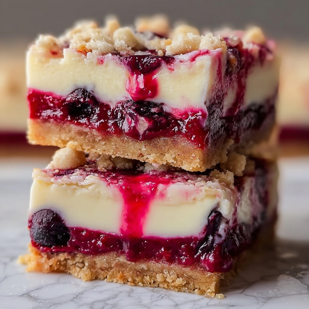 Heavenly Raspberry Cheesecake Bars Recipe - Recipe Image