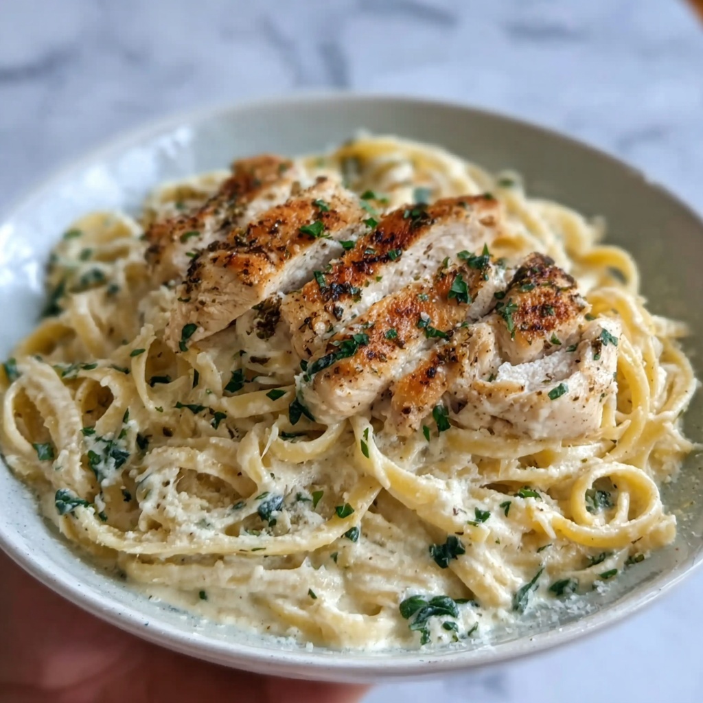 Creamy Ricotta Chicken Pasta Recipe - Recipe Image