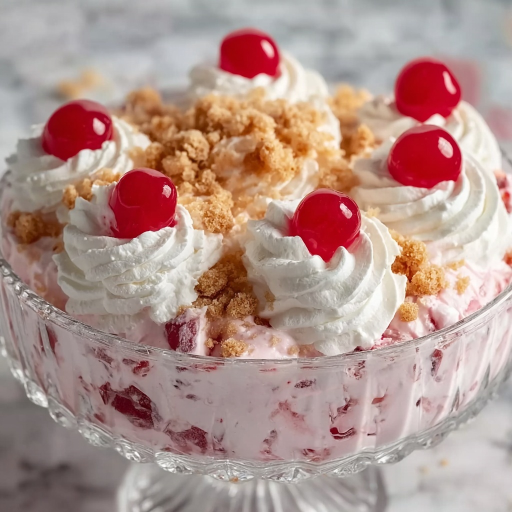 Cherry Cheesecake Fluff Recipe - Recipe Image