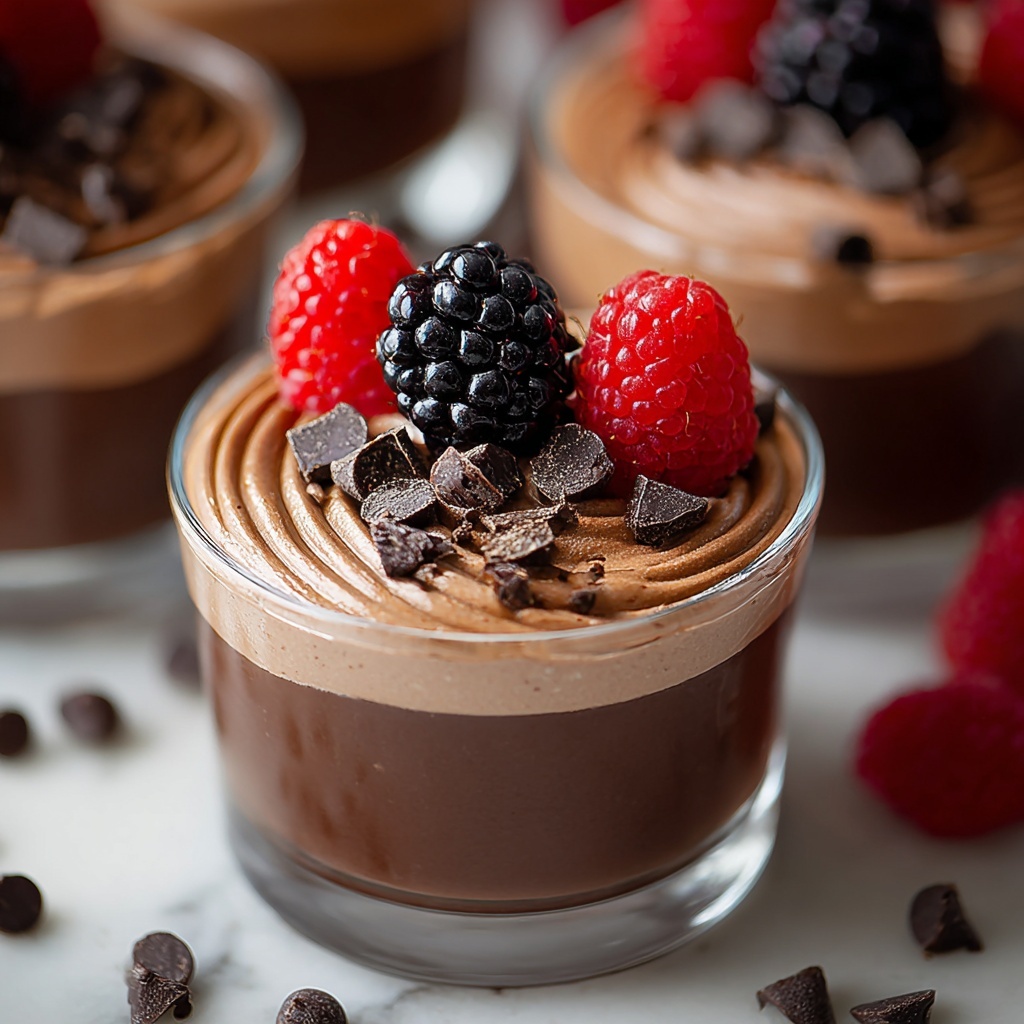 Chocolate Mousse Cups Recipe - Recipe Image