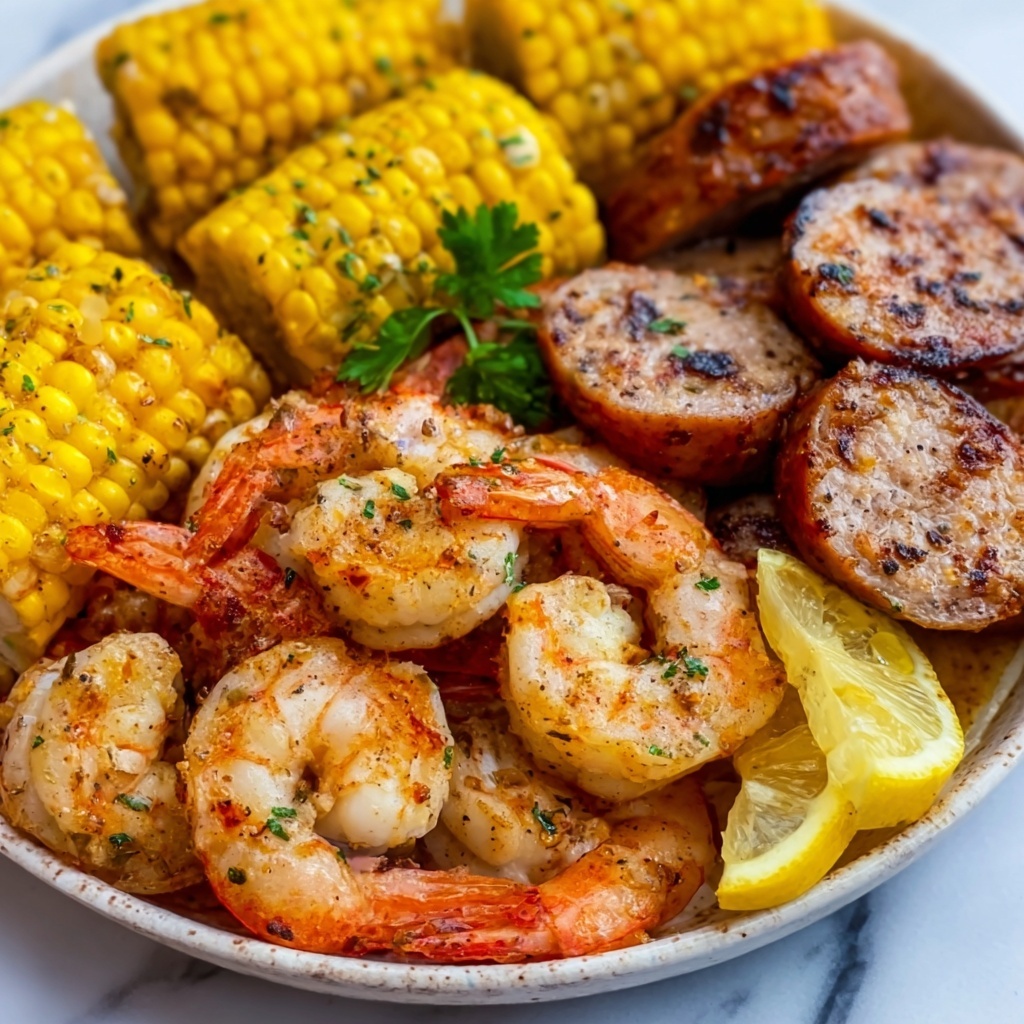 Shrimp Boil Foil Packets Recipe - Recipe Image