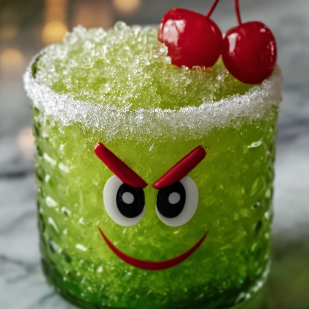 Grinch Punch: A Festive Holiday Drink Recipe - Recipe Image