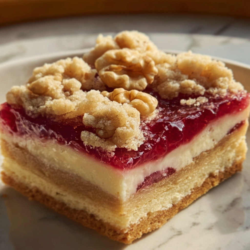 Raspberry-Rhubarb Slab Pie Recipe - Recipe Image