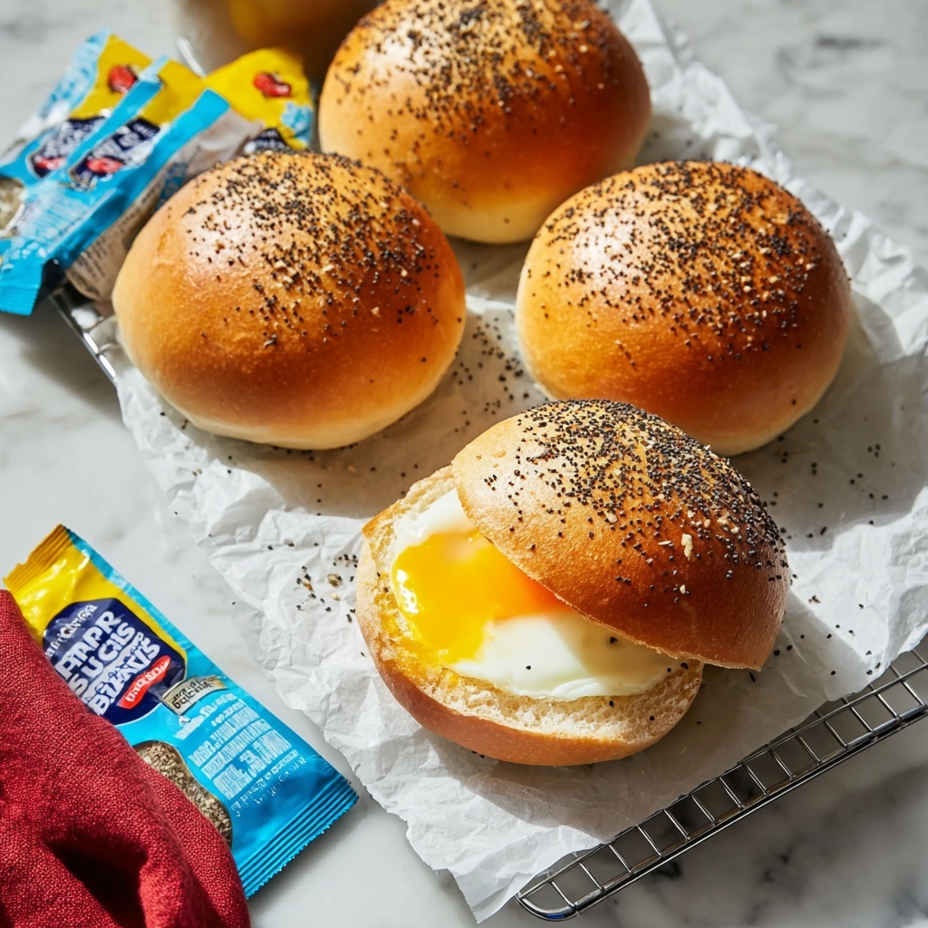 Freezer-Friendly Ham, Egg, and Cheese Bagel Bombs Recipe - Recipe Image