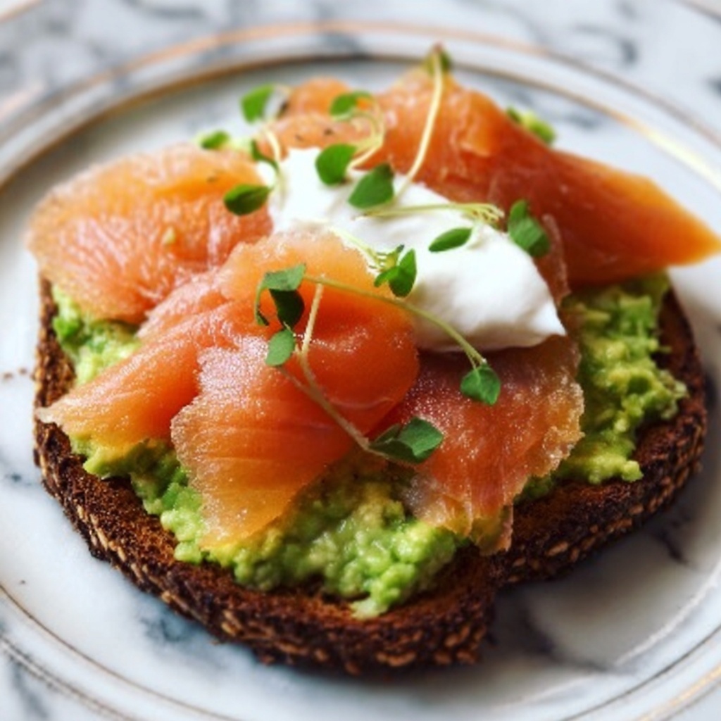 Spanish Avocado Smoked Salmon Bites Recipe - Recipe Image