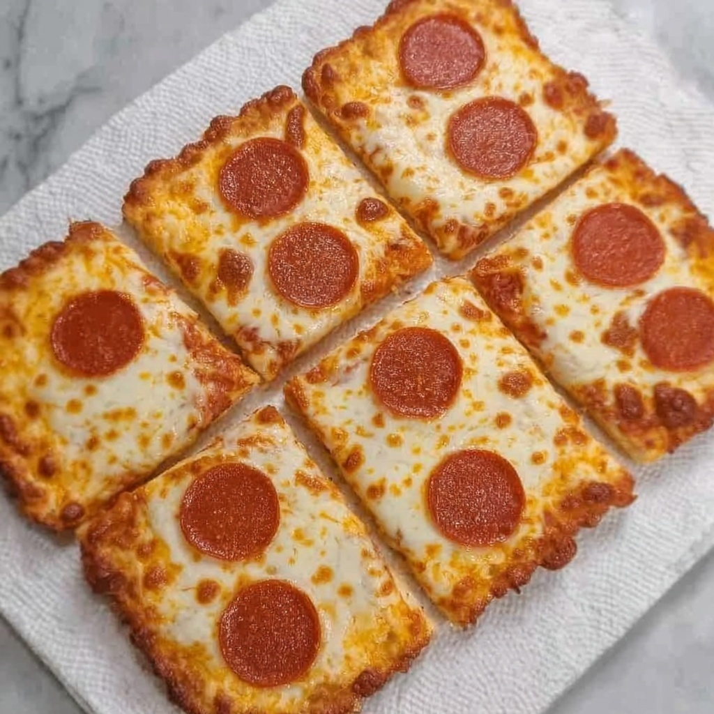 Large Keto Pizza Crackers Recipe - Recipe Image