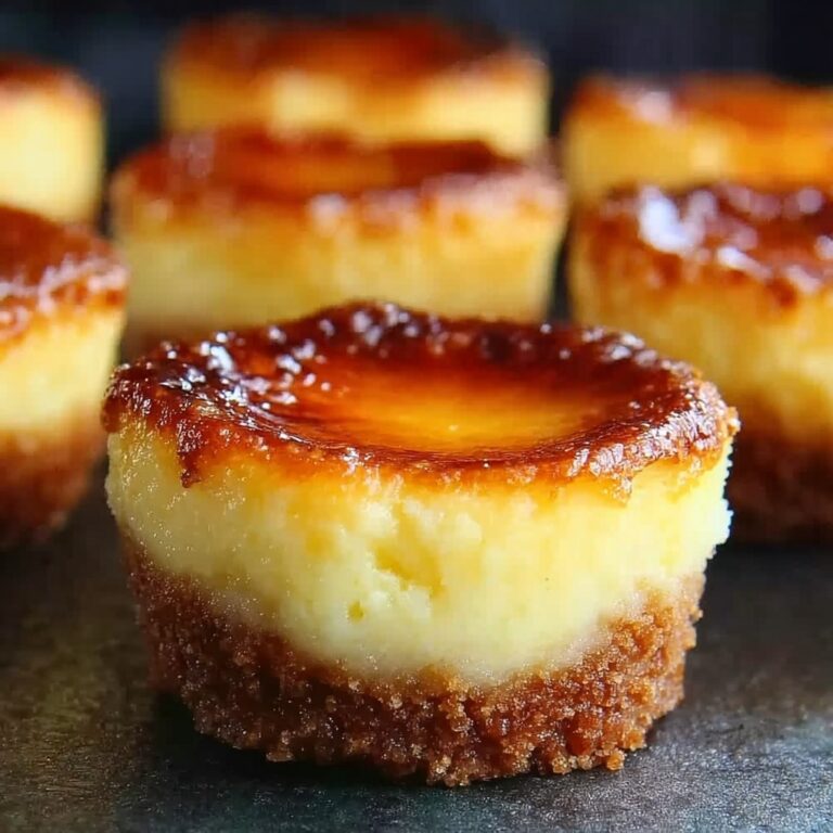 Crème Brûlée Cheesecake Cupcakes Recipe