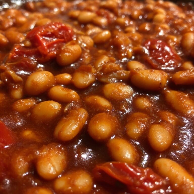 Saucy Smoky Baked Beans Recipe