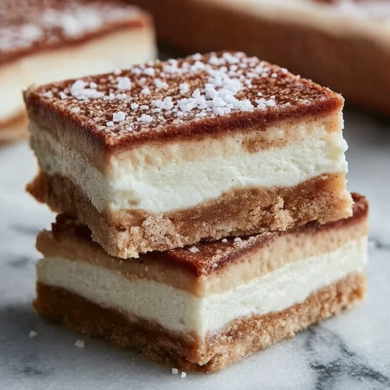 Cinnamon Churro Cheesecake Bars Recipe