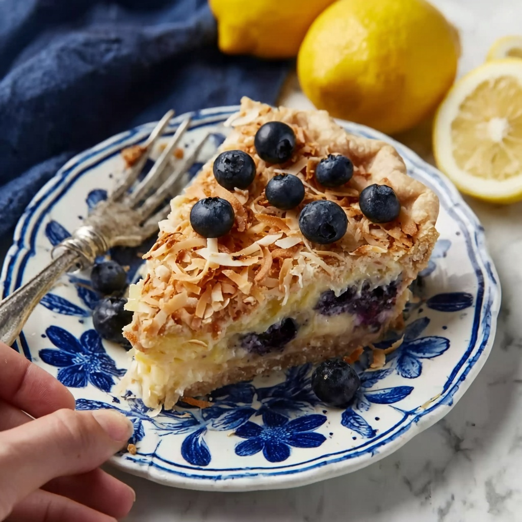 Lemon Blueberry Baked Oatmeal Recipe - Recipe Image