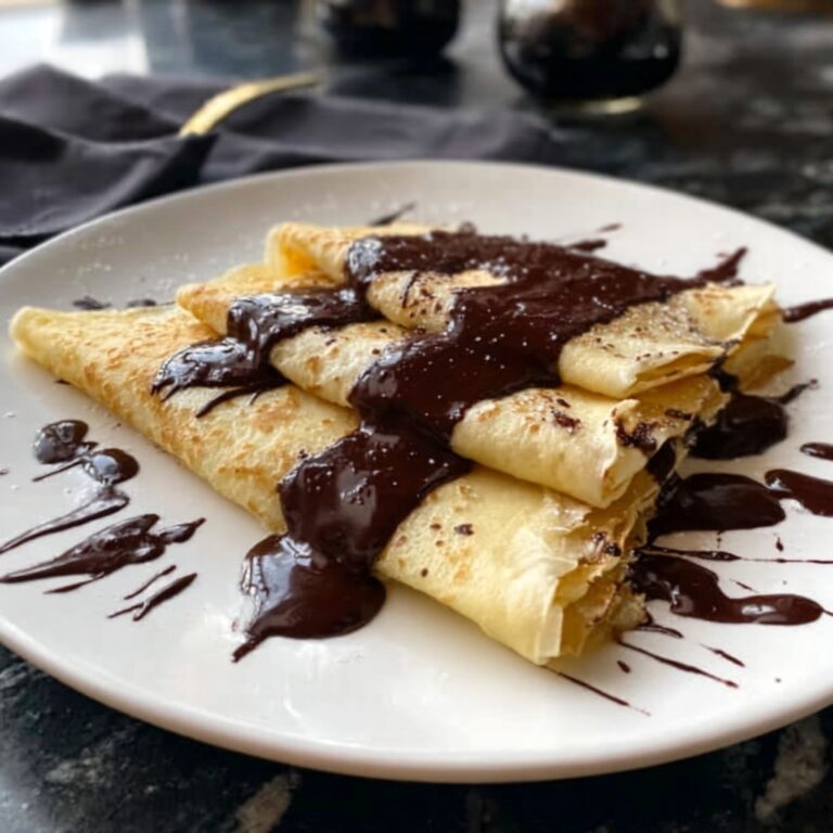 Boston Cream Pie Crêpes Recipe