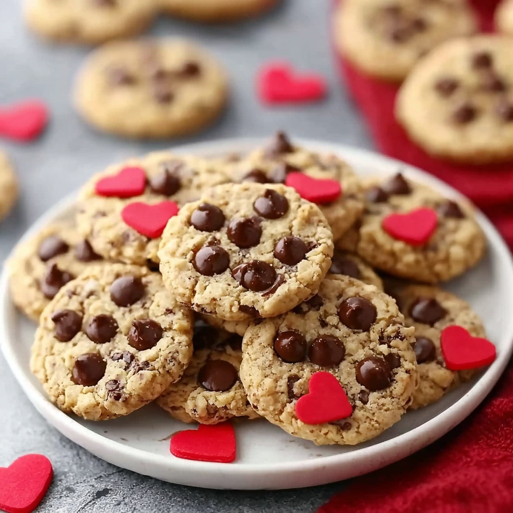 Valentine's Chocolate Chip Cookies Recipe - Recipe Image