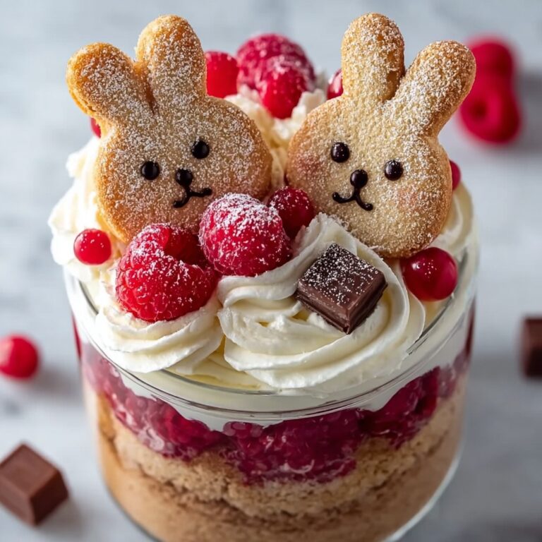 Little Bunny Strawberry Shortcake Trifle Recipe