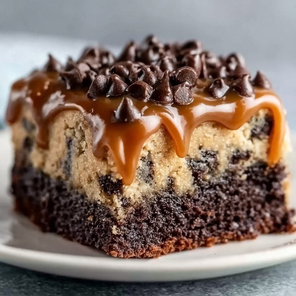 The Best German Chocolate Poke Cake Recipe - Recipe Image