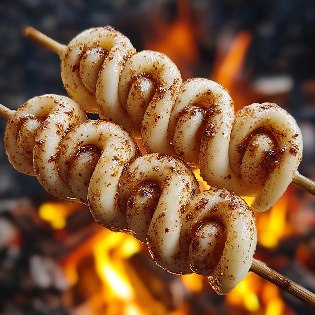 Campfire Cinnamon Roll-Ups on a Stick Recipe - Recipe Image
