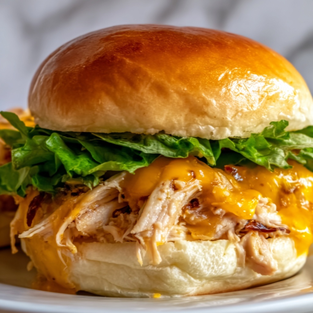 Crock Pot Ranch Chicken Sandwiches Recipe - Recipe Image