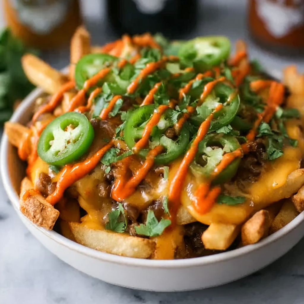 Philly Cheesesteak Loaded Fries Recipe - Recipe Image