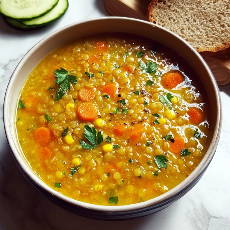 Lentil Quinoa Soup Recipe