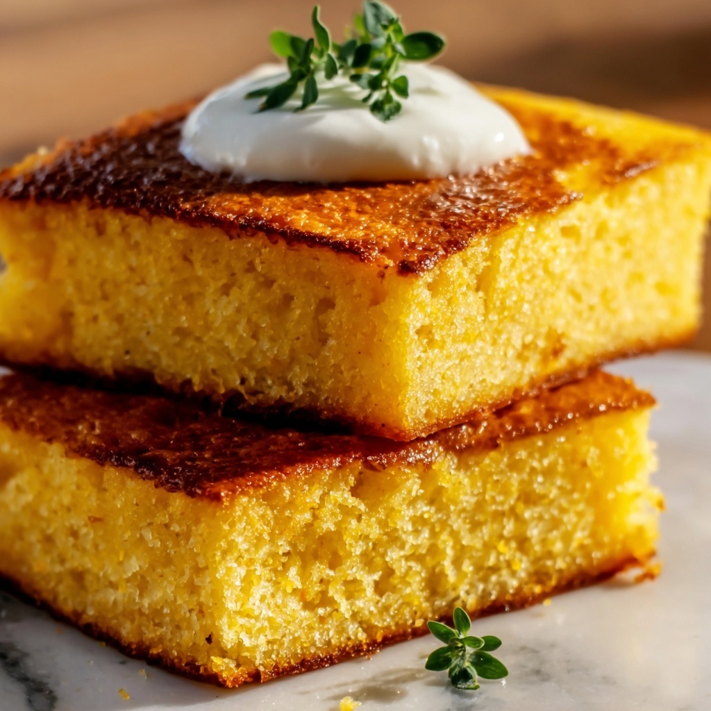 Granny's Fried Cornbread Recipe - Recipe Image