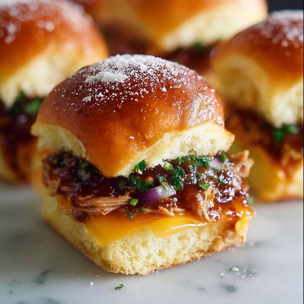 BBQ Chicken Sliders: The Ultimate Guide to Delicious Mini Burgers Recipe - Recipe Image
