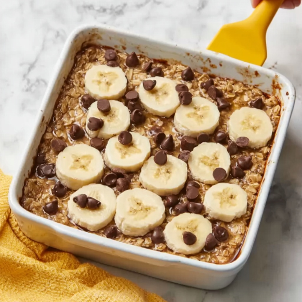 Viral TikTok Baked Oatmeal Recipe - Recipe Image