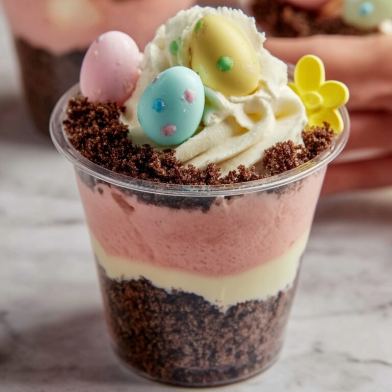 Easter Dirt Cups Recipe