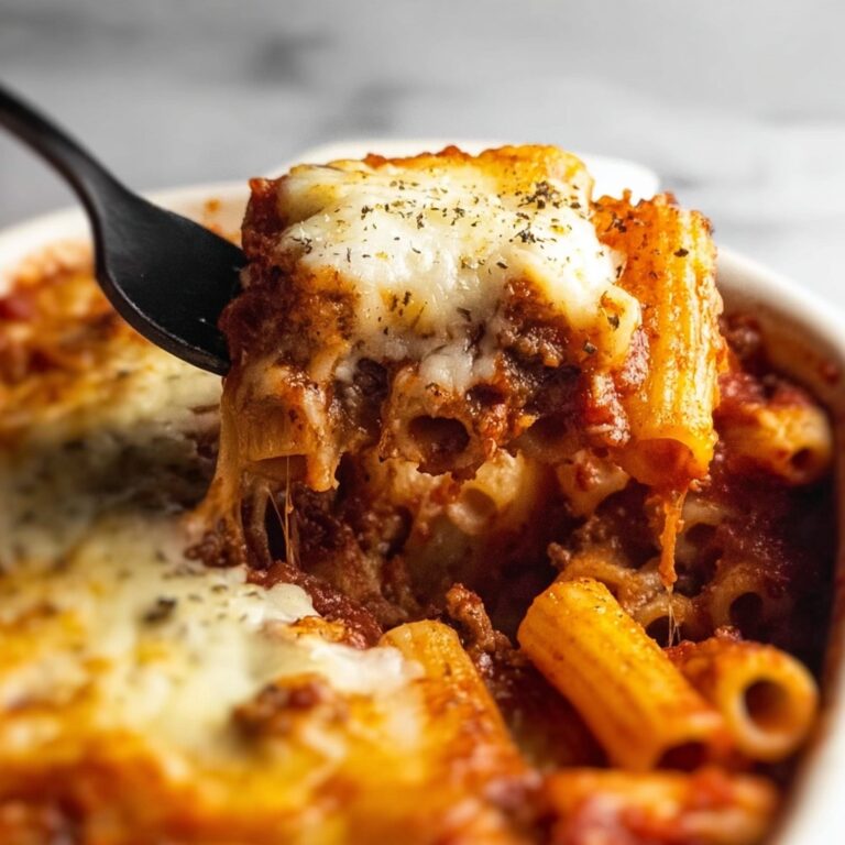 Three Cheese Baked Ziti: An Incredible Ultimate Comforting Delight Recipe
