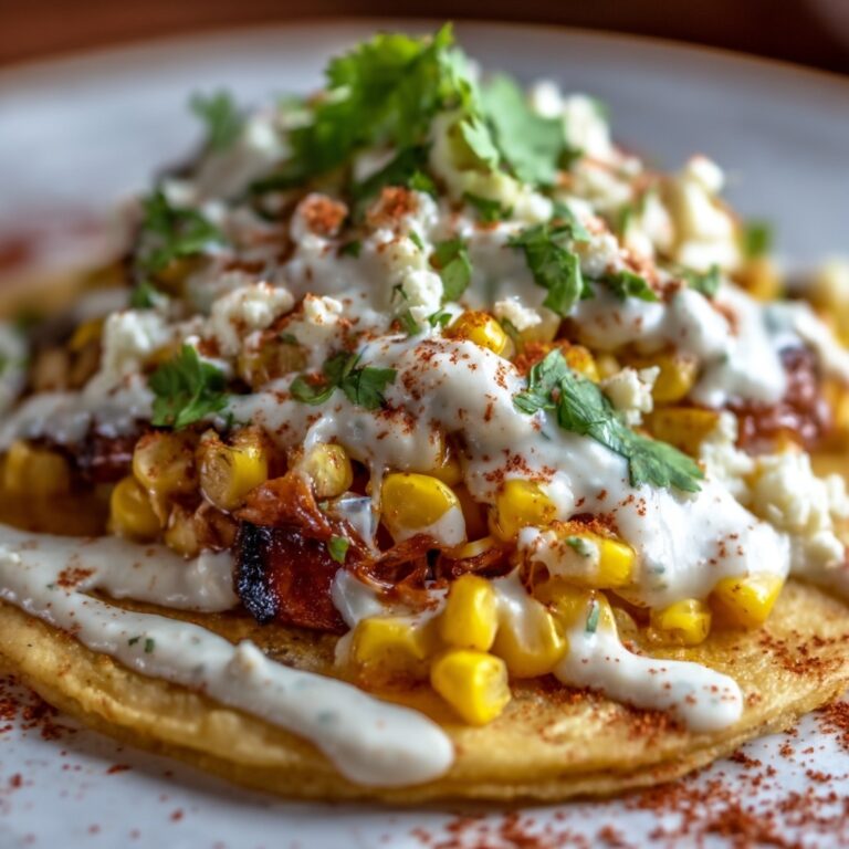 Mexican Street Corn Tostadas Recipe