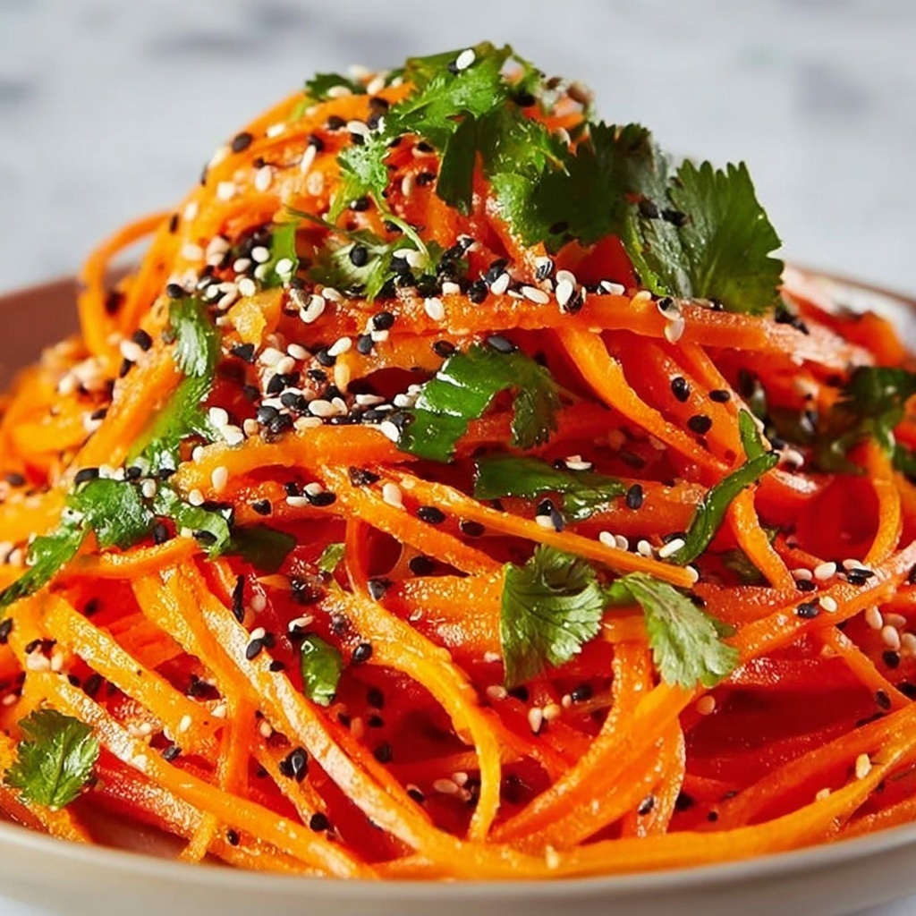 Korean Carrot Salad: An Incredible Ultimate Recipe for You! Recipe - Recipe Image