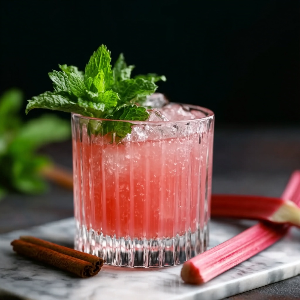 Rhubarb Liqueur Recipe - Recipe Image